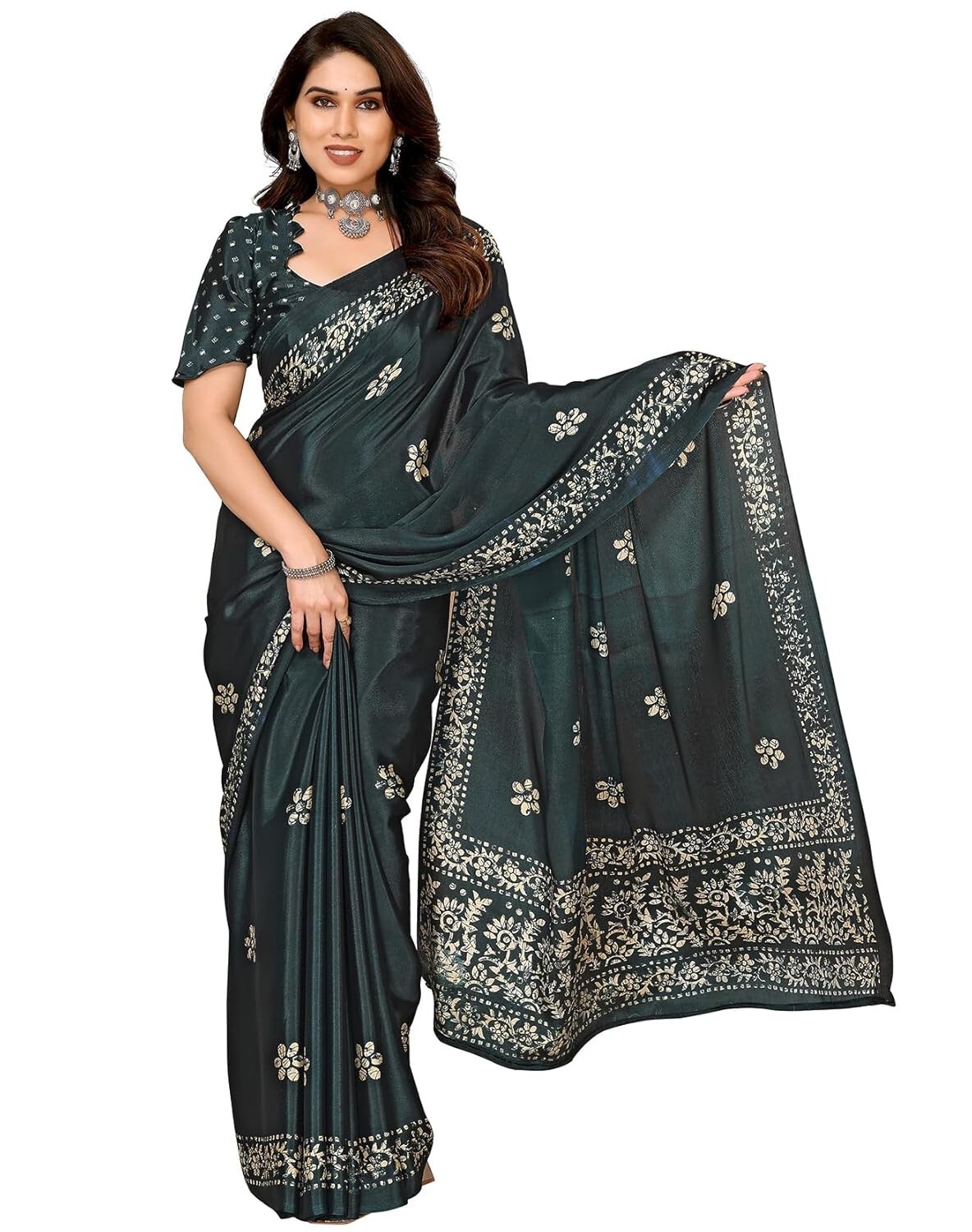 Polyester Womens Saree