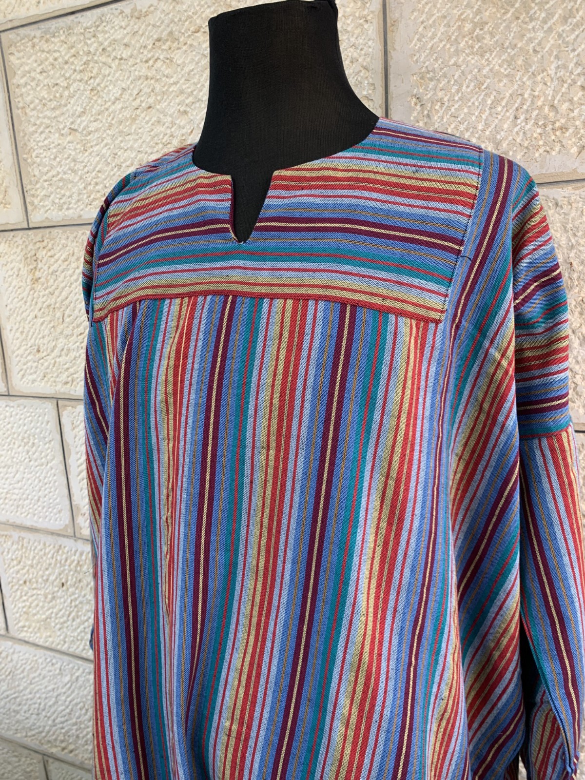 Men’s Long Sleeve Muslim Clothing Saudi Jubba Arab Kaftan Thobe Kaftan Gown Robe
