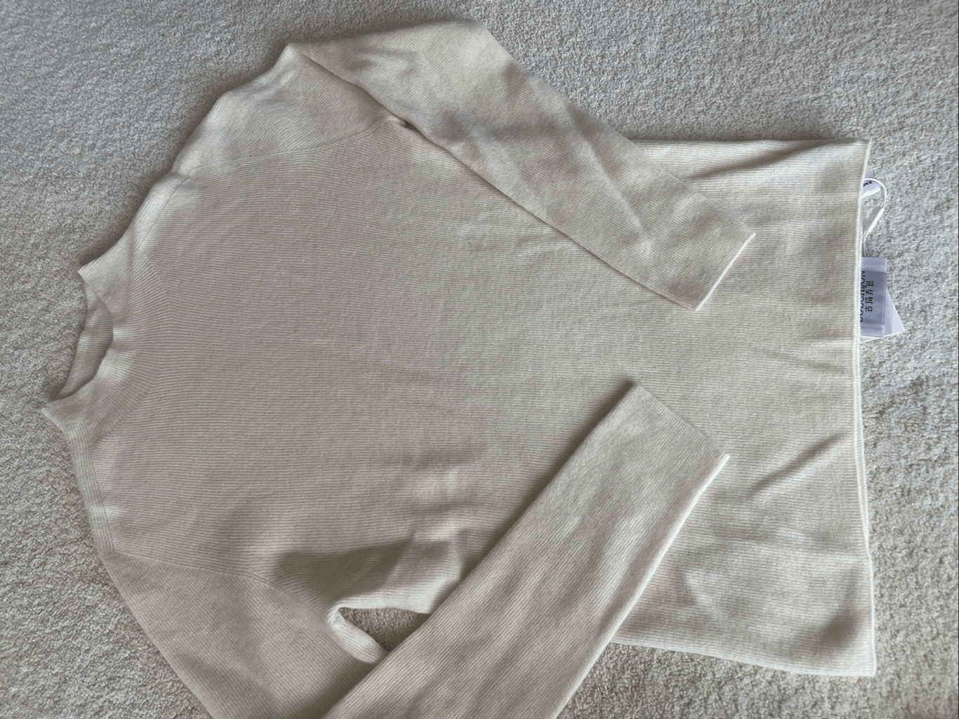 100% cashmere wool blouse
