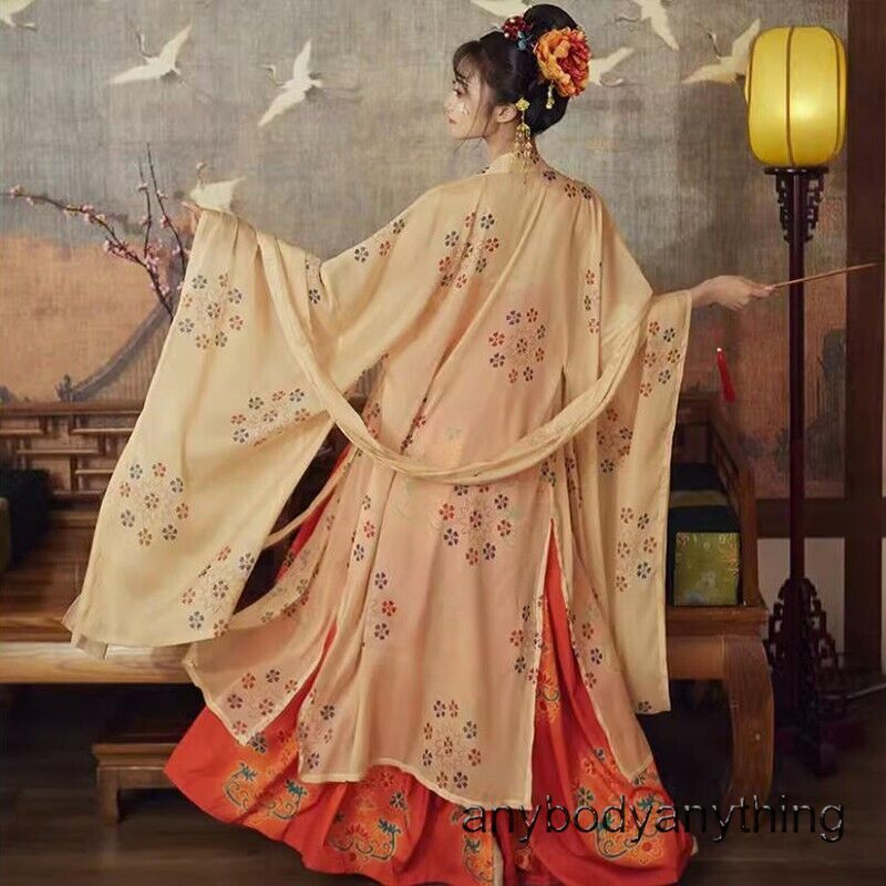 Oriental Costume Tang Dynasty Modern Hanfu Women Chinese Traditional Stage Dance
