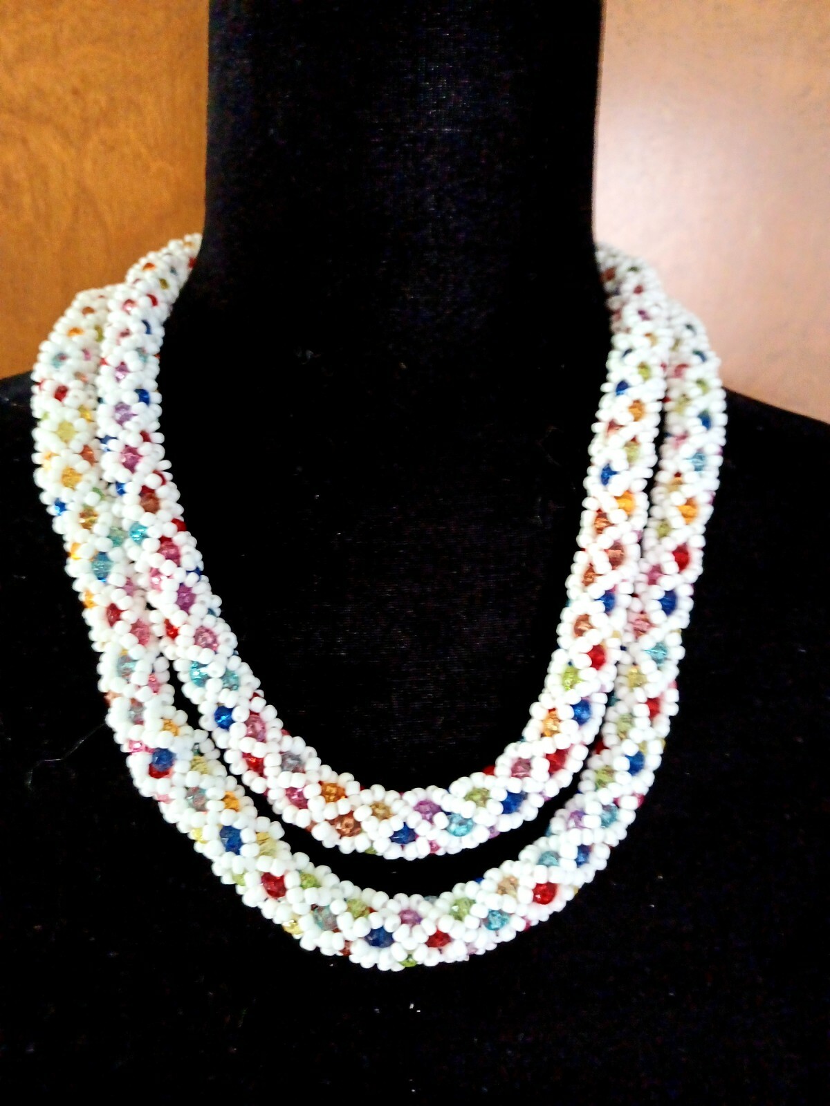 Trendy, versatile and Luxury bead necklace and earrings- Party ready pieces