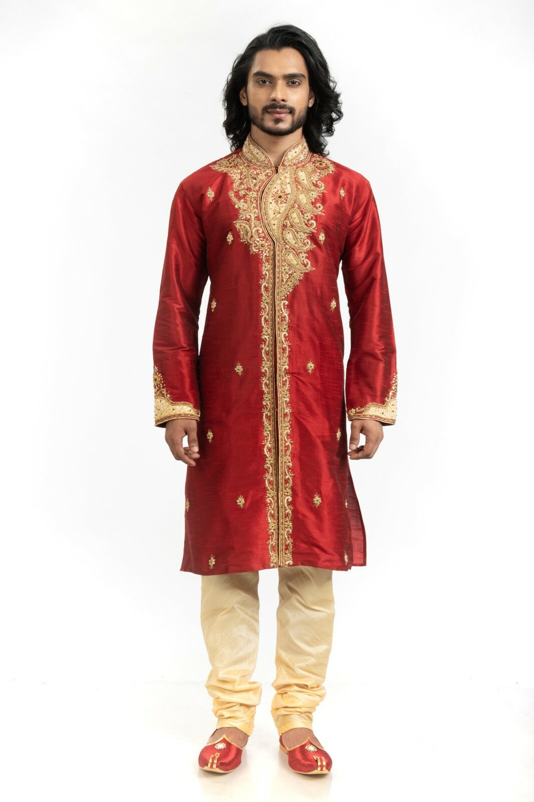 itailorman Ethnic Indian Design Kurta Churidar for Men 2pc – Worldwide Postage