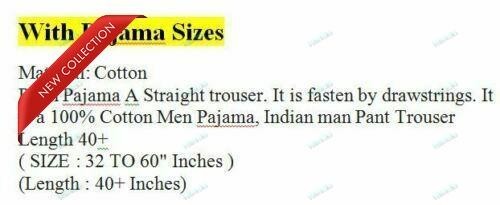 Mens Shirt Kurta Cotton Indian PunjabiClothing Dress Men Long Kurta With Pajama