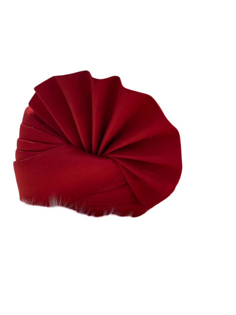 Groom Wedding Turban Red Turban Pagdi/Premade Turban/ Wedding Safa for Mens