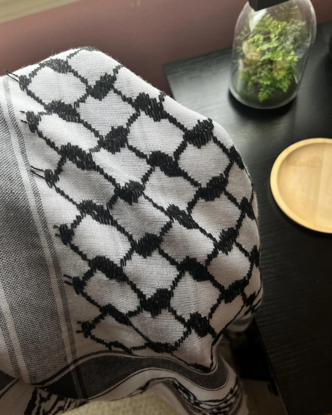 Real Authentic Palestinian Keffiyeh (Kufiya) Scarf – 100% Cotton | Woven