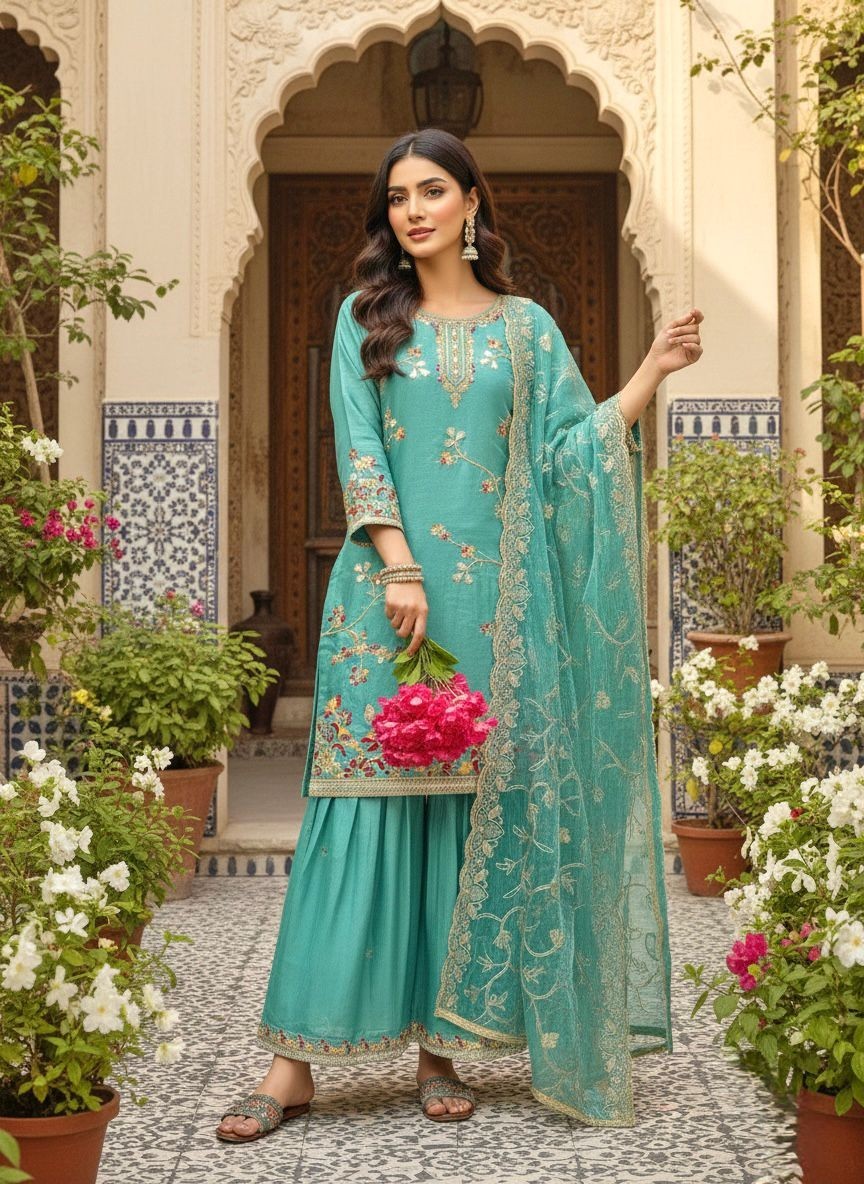 Pakistani Salwar Kameez Ready To Wear Suits Indian Dress Wedding Party Bollywood