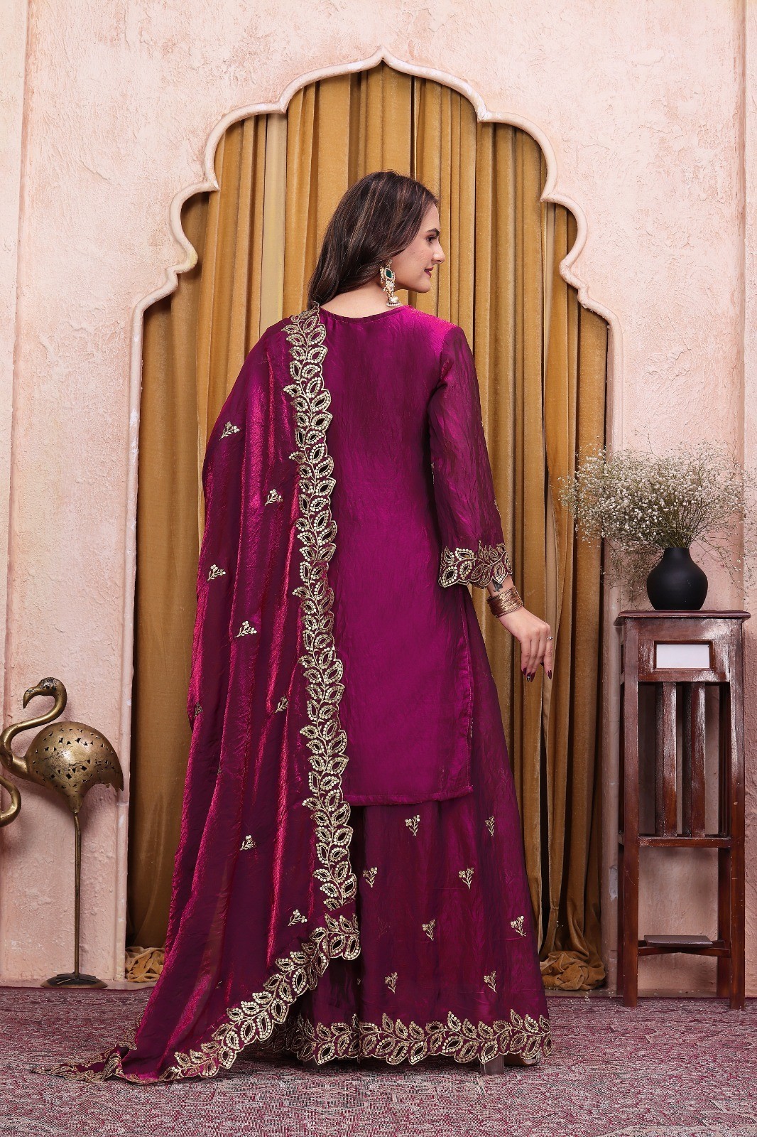 SALWAR KAMEEZ PAKISTANI INDIAN WEDDING PARTY WEAR DRESS BOLLYWOOD SUIT SHARARA