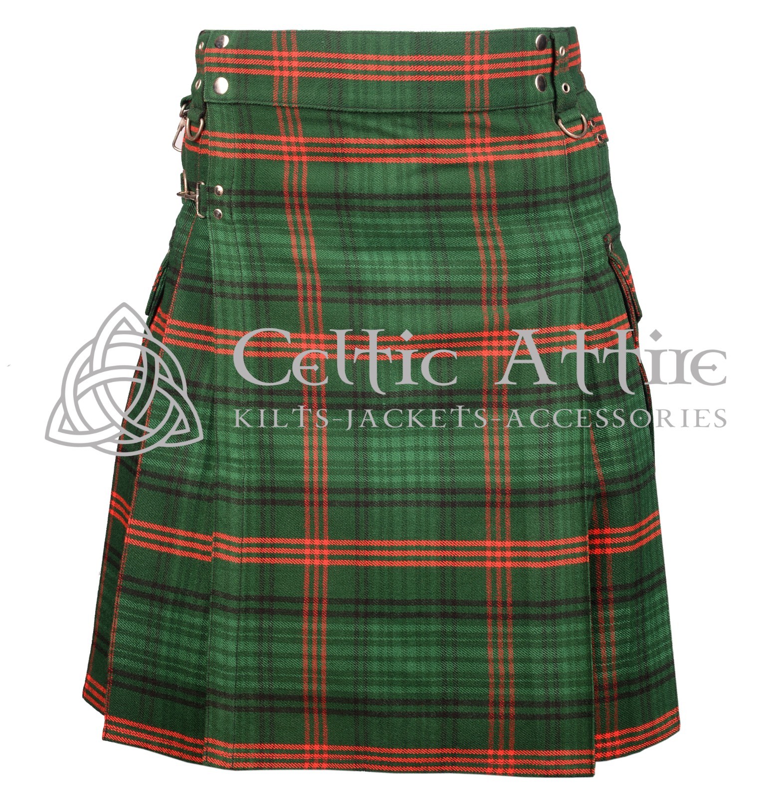 Ross Hunting Modern Scottish Utility Kilt – Made to Order By Celtic Attire