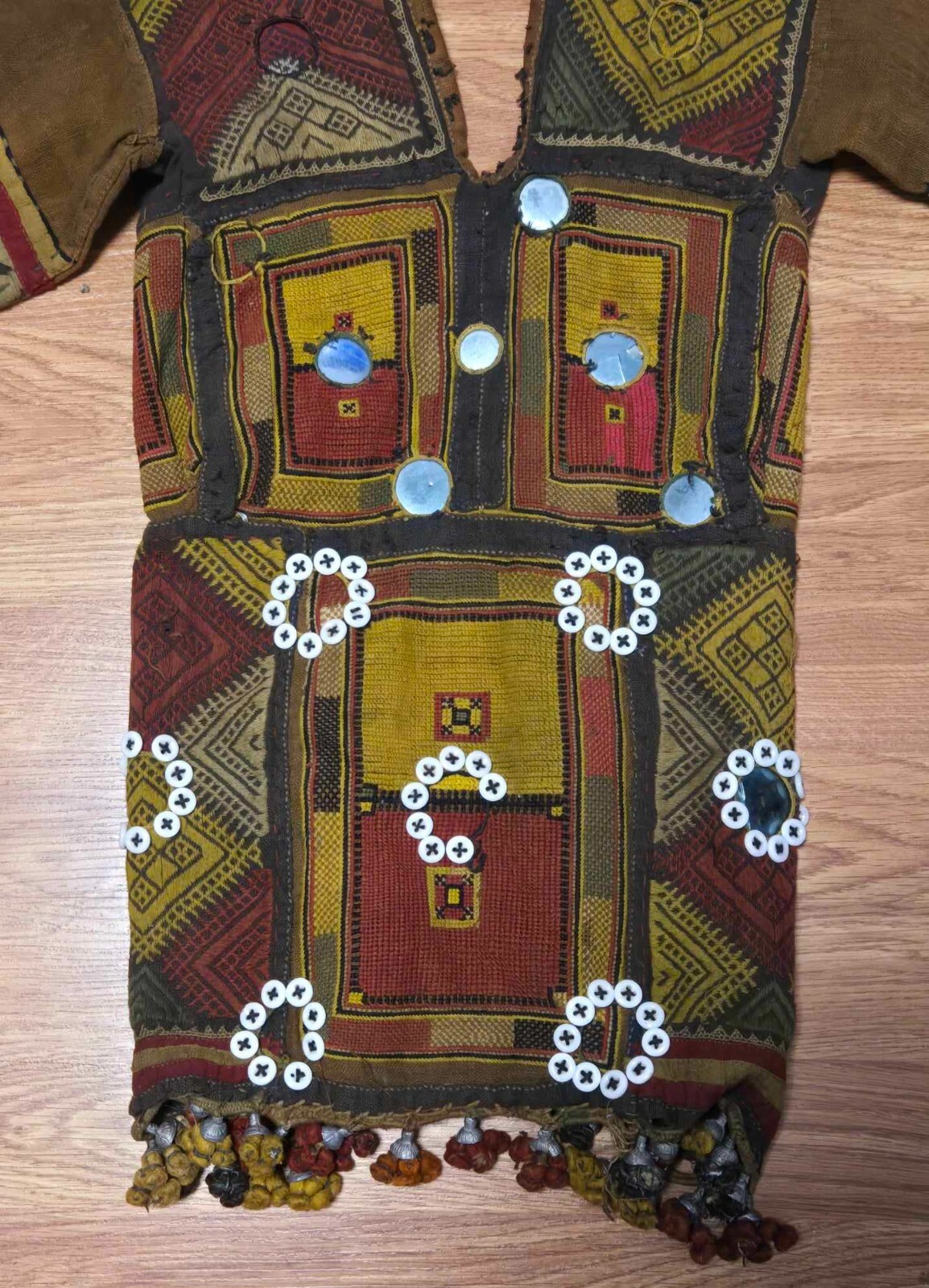 Vintage very fine Embroidered Choli or Kachali (a backless blouse)