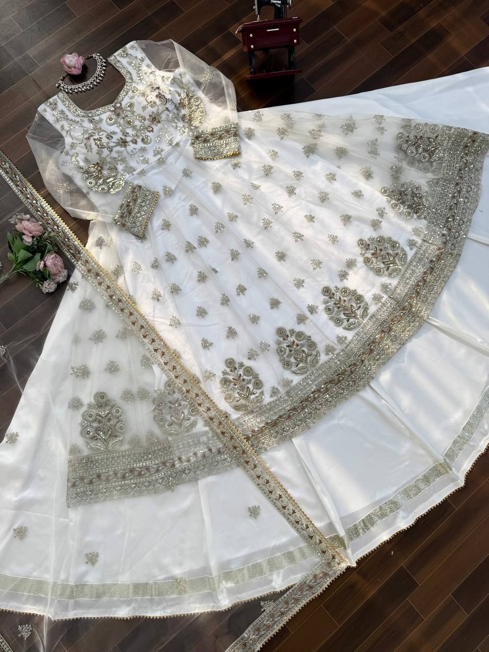 Stunning Look Heavy Soft Net With Top Lehenga With Dupatta For Wedding Wear