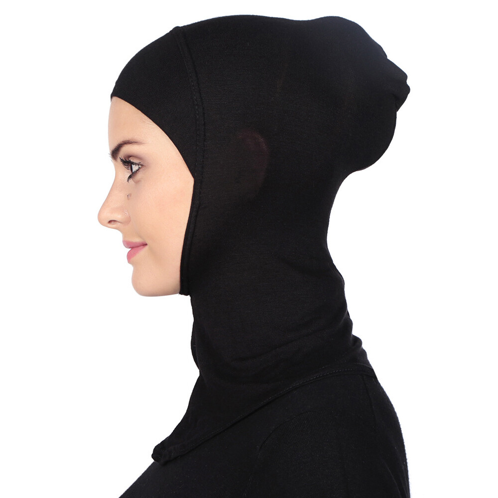Muslim Women Ninja Headwear Cover Bonnet Inner Hat Underscarf Hijab Cap Scarf