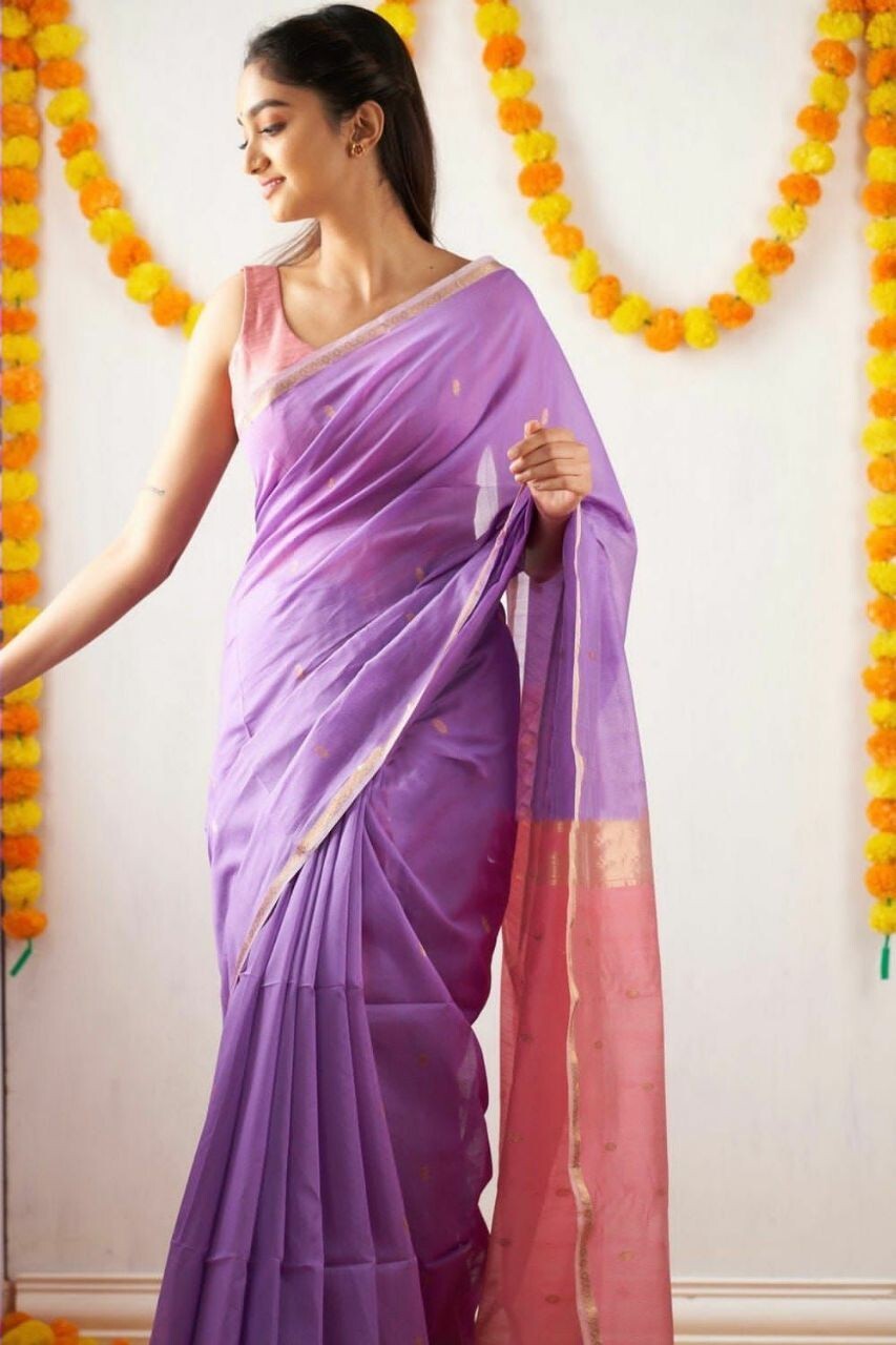 soft lilan cotton saree