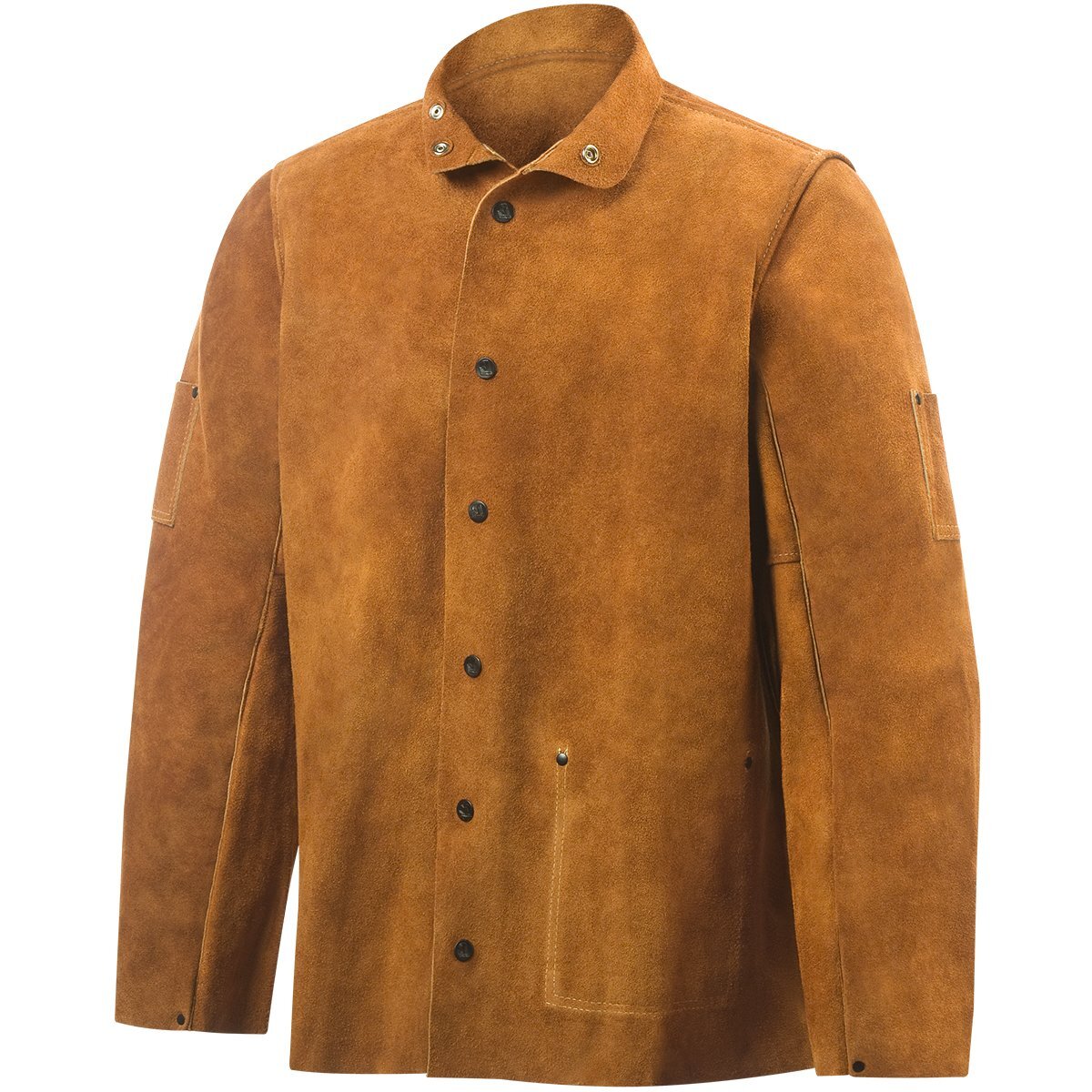 Steiner 9215-6X 30-Inch Jacket Weld-Rite Premium Brown Split Cowhide 6X-Large