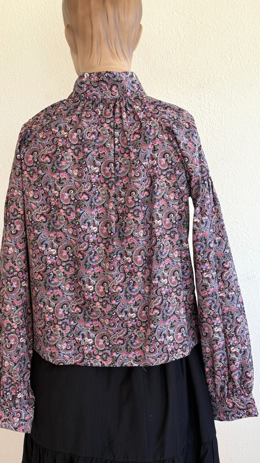 Authentic EU42-44 M/L NORWEGIAN custom made BUNAD Blouse SHIRT Norway