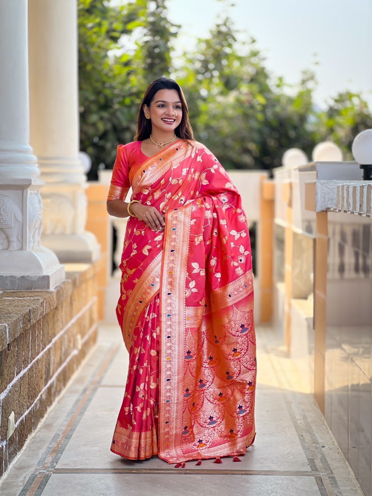Party Wear Saree Blouse Bollywood Bridal Silk Bollywood Sari Indian Wedding New
