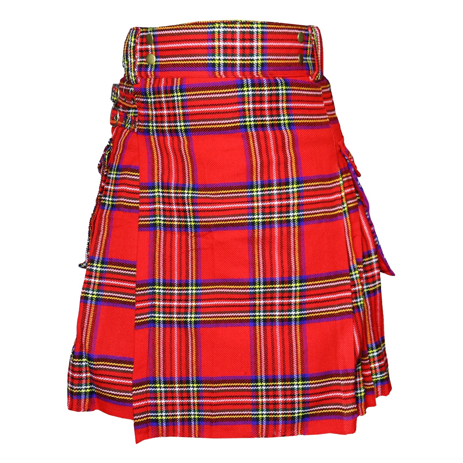 Tartan Utility Kilts for Men 8 Yard 13oz Kilt Traditional Highland Tartan