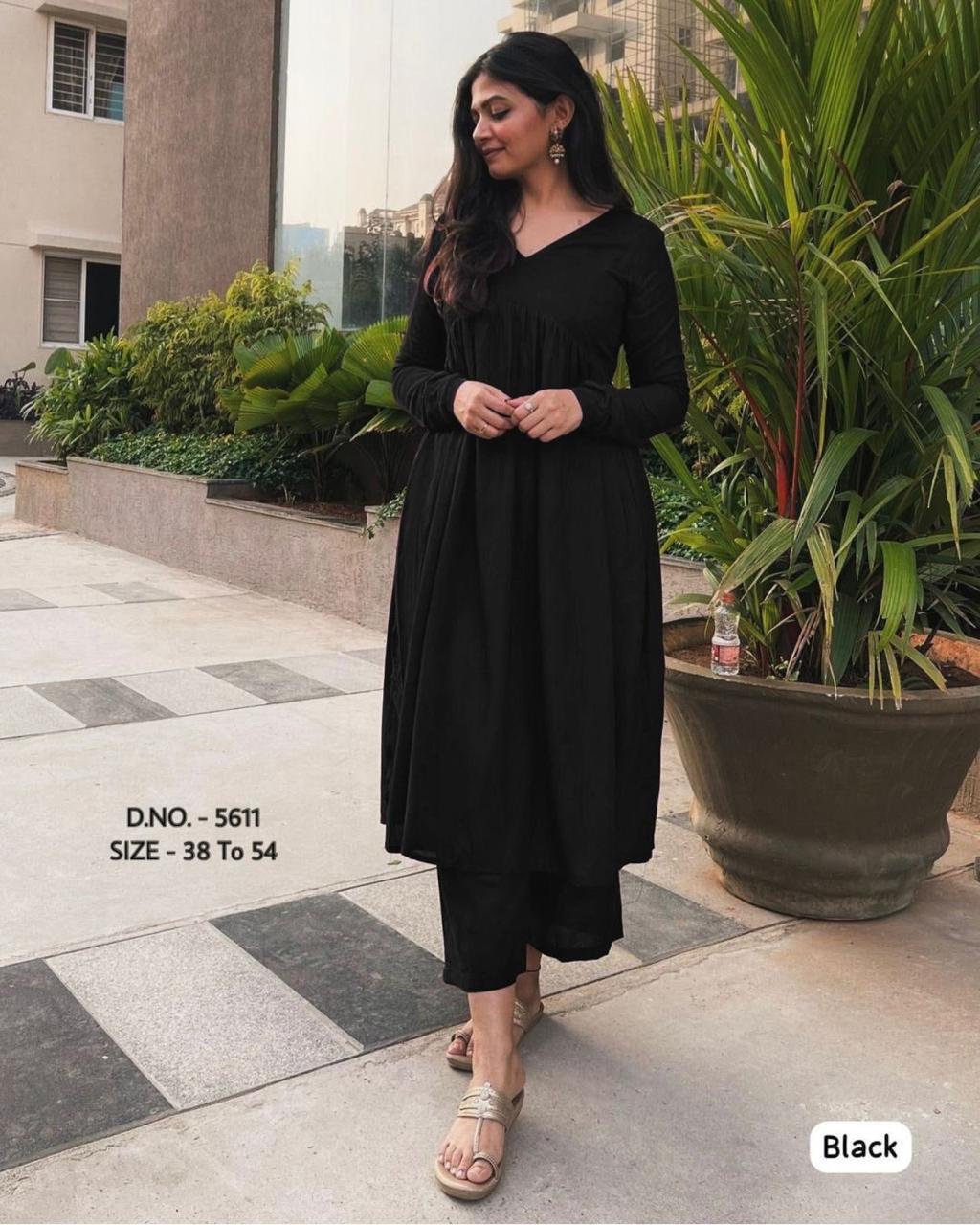 Pure Khadi Cotton Flrail Anarkali Kurti wqih Pant Set, Plus size Dress,Kurti Set