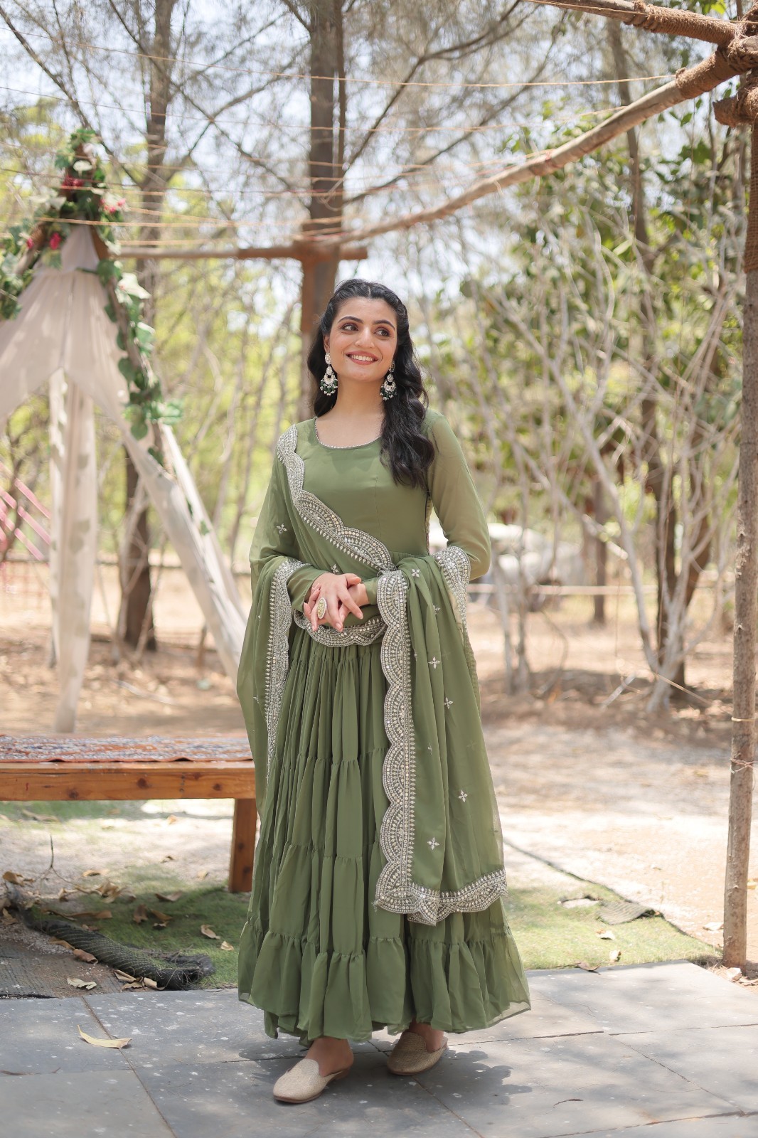 Women Pakistani ReadyMade Designer Dupatta Salwar Kameez Palazzo Kurti Gown