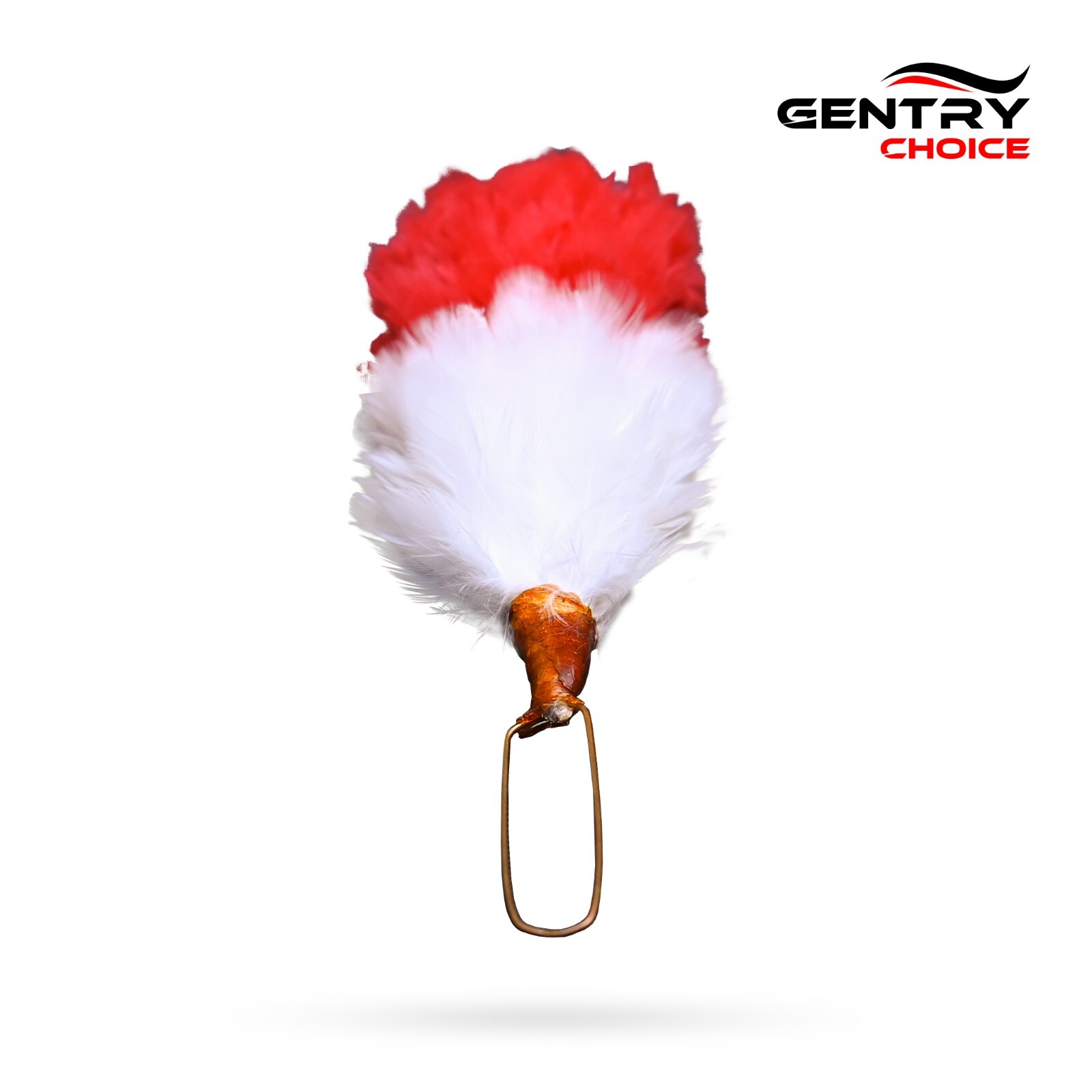 Scottish Traditional Glengarry Hat Feather Hackle Red Over White Highland Outfit