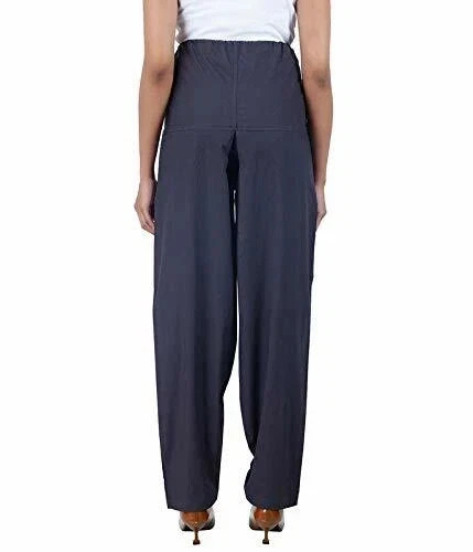 Cotton Salwar Women Bottom Women Patiala Regular Paint Fit Salwar Dark Grey