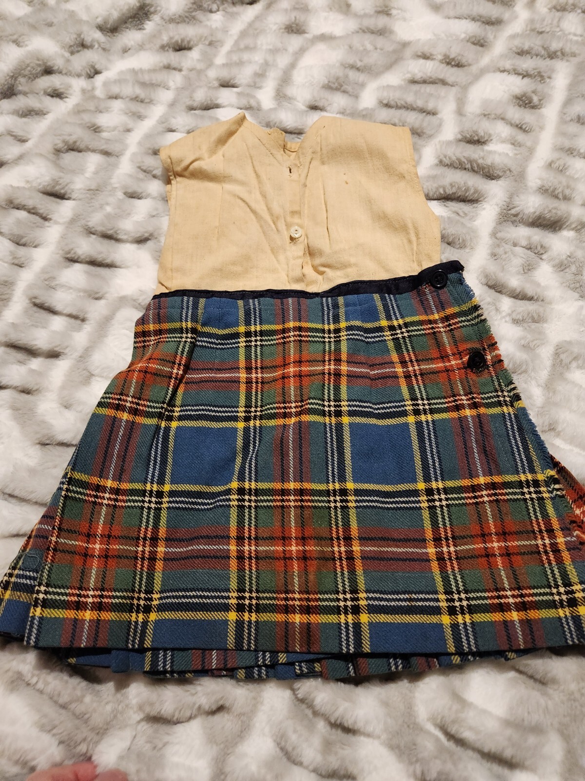 Vintage Scottish Kilt Dress Girl 2t – 3t??