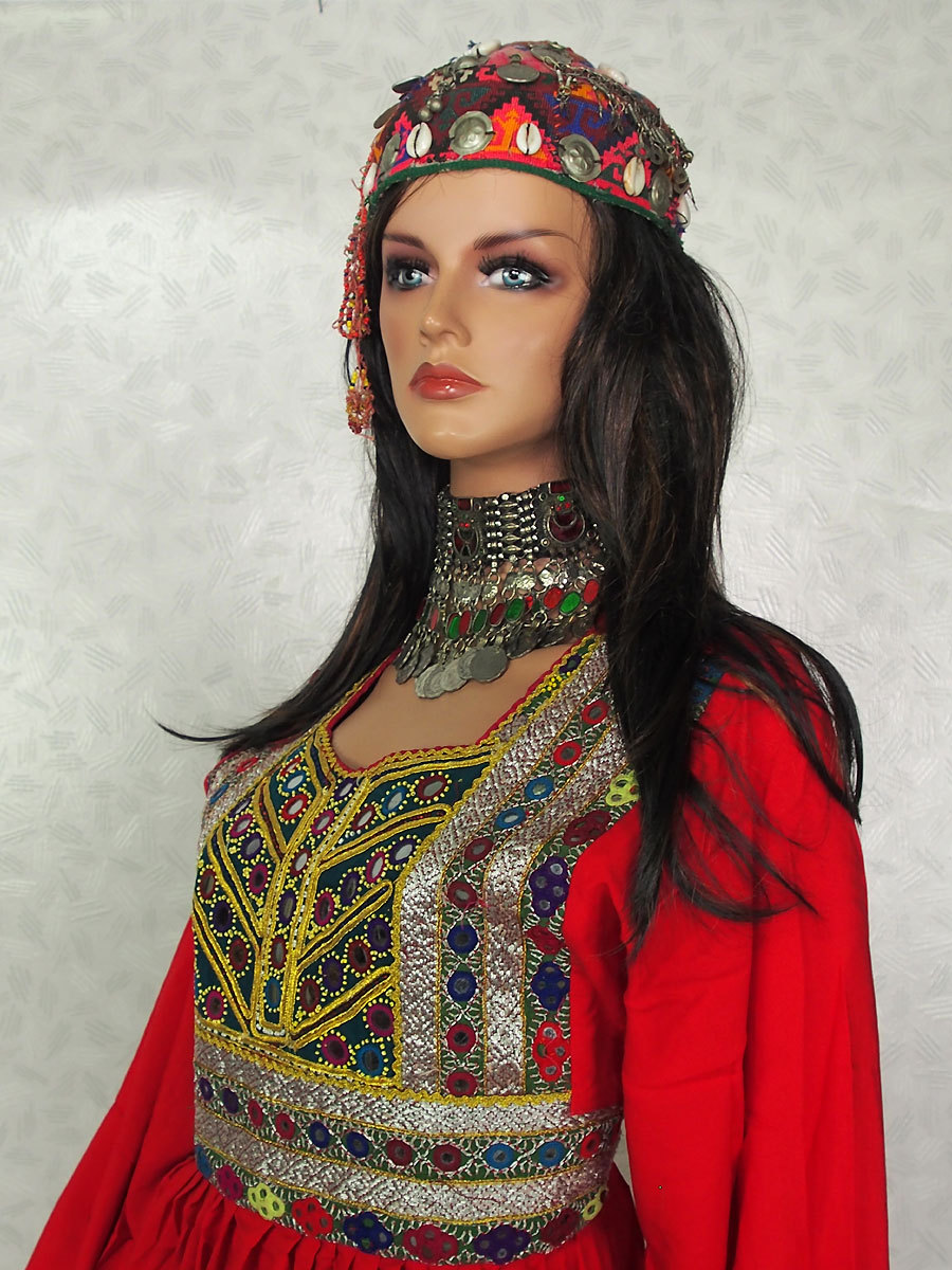 Orient nomads kuchi costume afghan dress tribal dance afghanistan dress