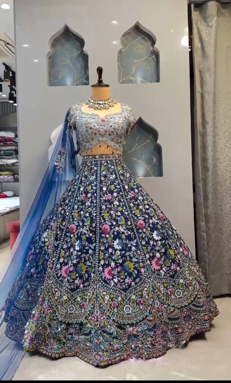 Party Lehenga Choli Indian Designer Bollywood Lehnga Wedding Ethnic Bridal eid