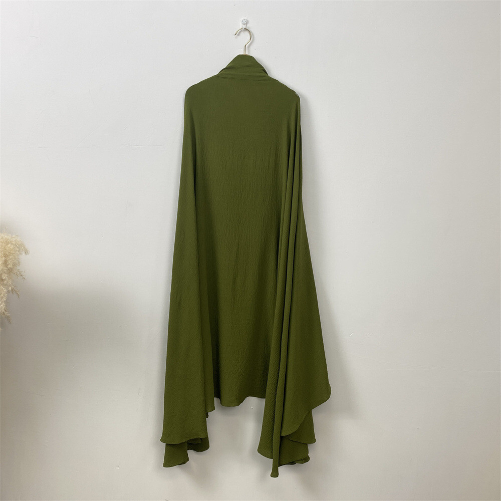 Muslim Women Long Hijab Scarf Niqab Islamic Khimar Prayer Nikab Abaya Dress Robe