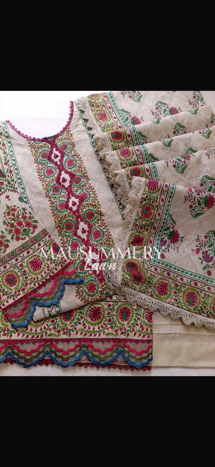 Indian Pakistani Salwar Kameez Designer Bollywood Casual Wear Suit Women L