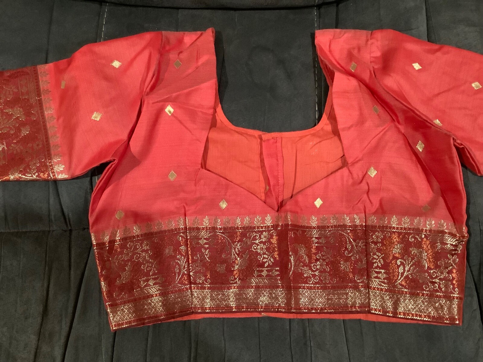 New Indian Saree with stitched blouse