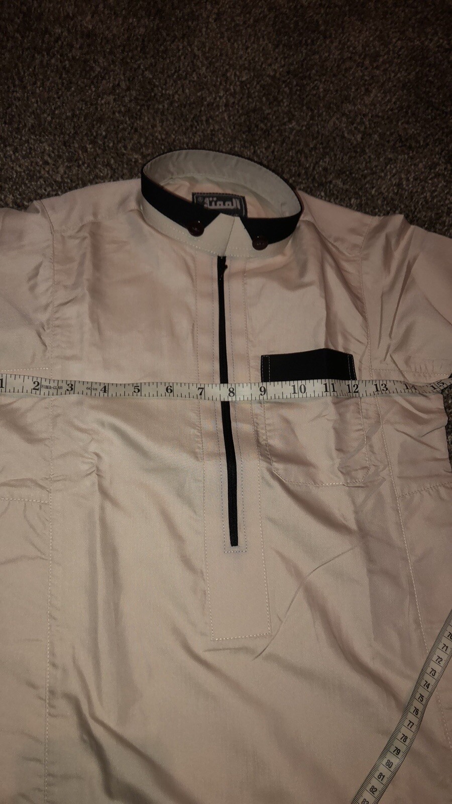 Unknown boy’s beige/brown jalamia long sleeve 40