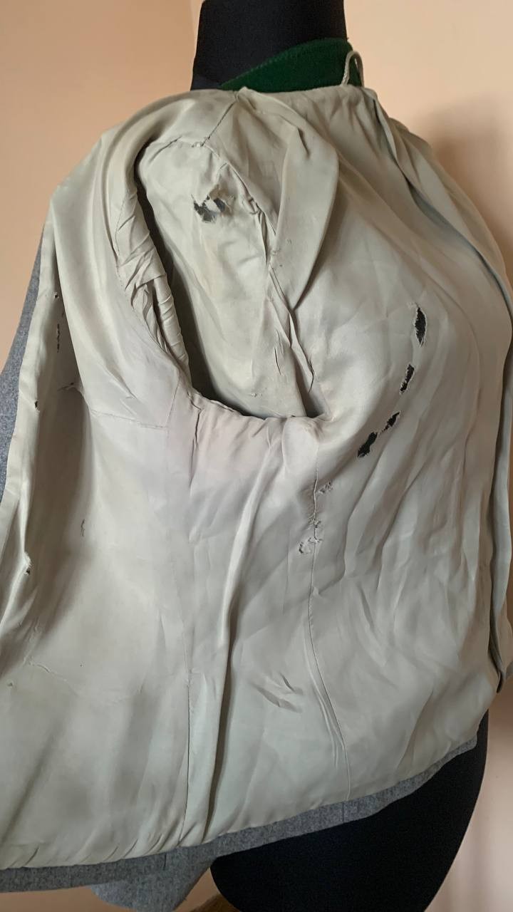 Vintage Austrian Trachten Wool Jacket Double Breasted Maria Theresa Buttons EU3