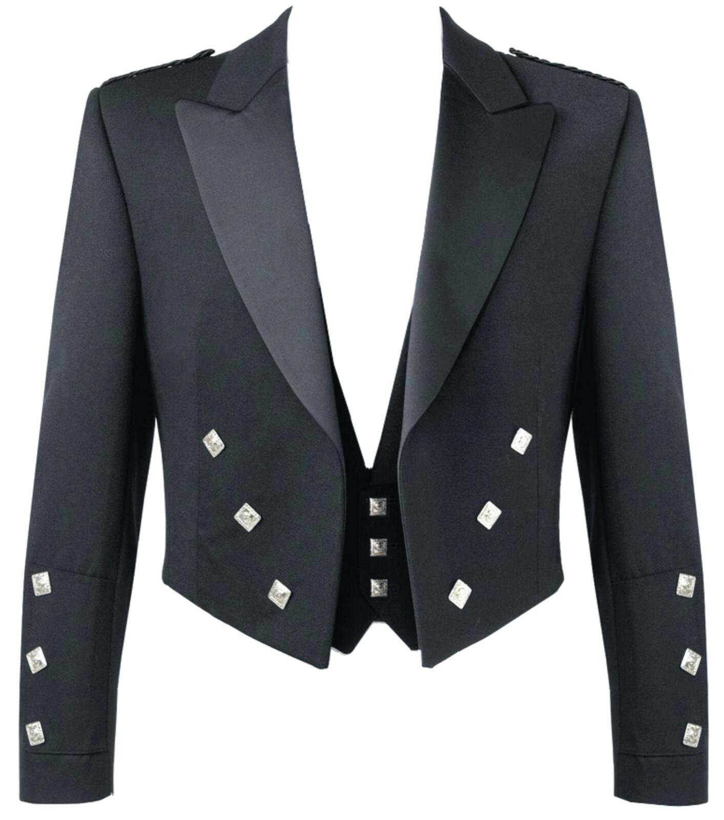 PRINCE CHARLIE JACKET AND VEST-True Scottish Tradition-Breathable Fabric
