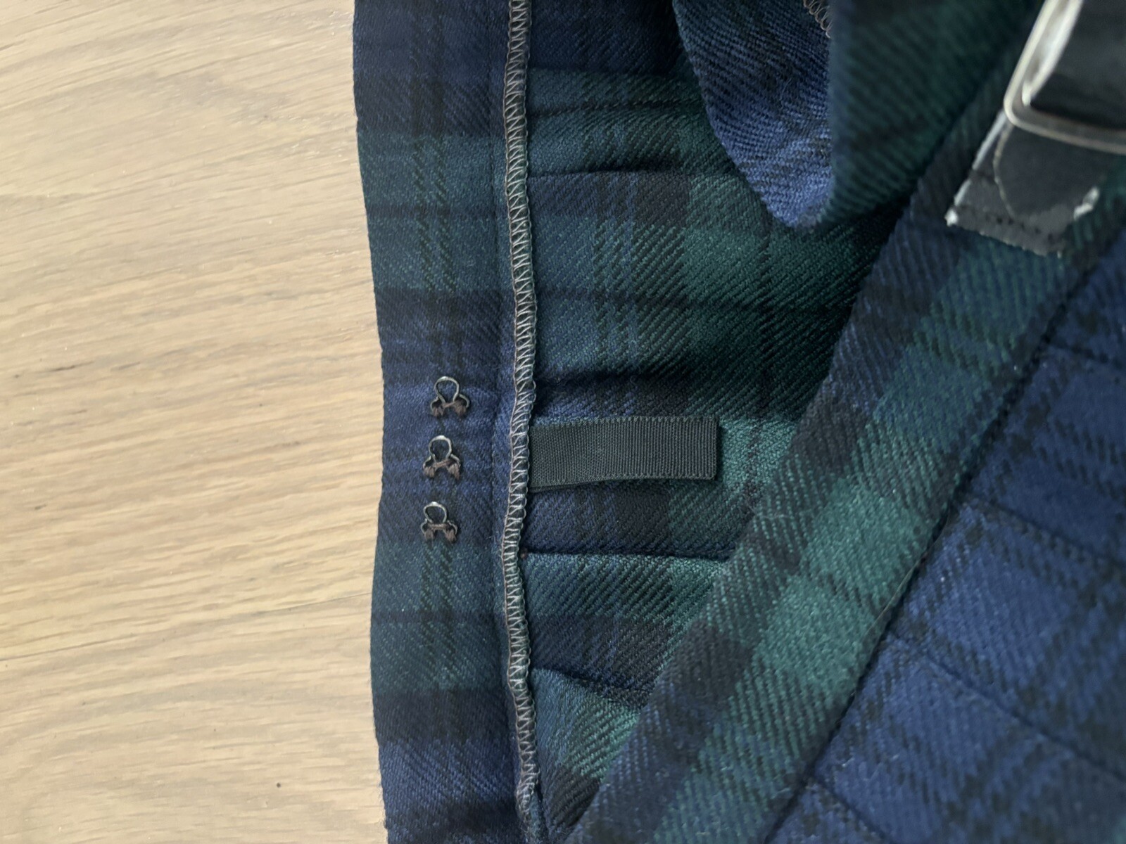 Vtg Hector Russell Kiltmaker Inverness Kilt Pure Wool Plaid Black Watch Tartan