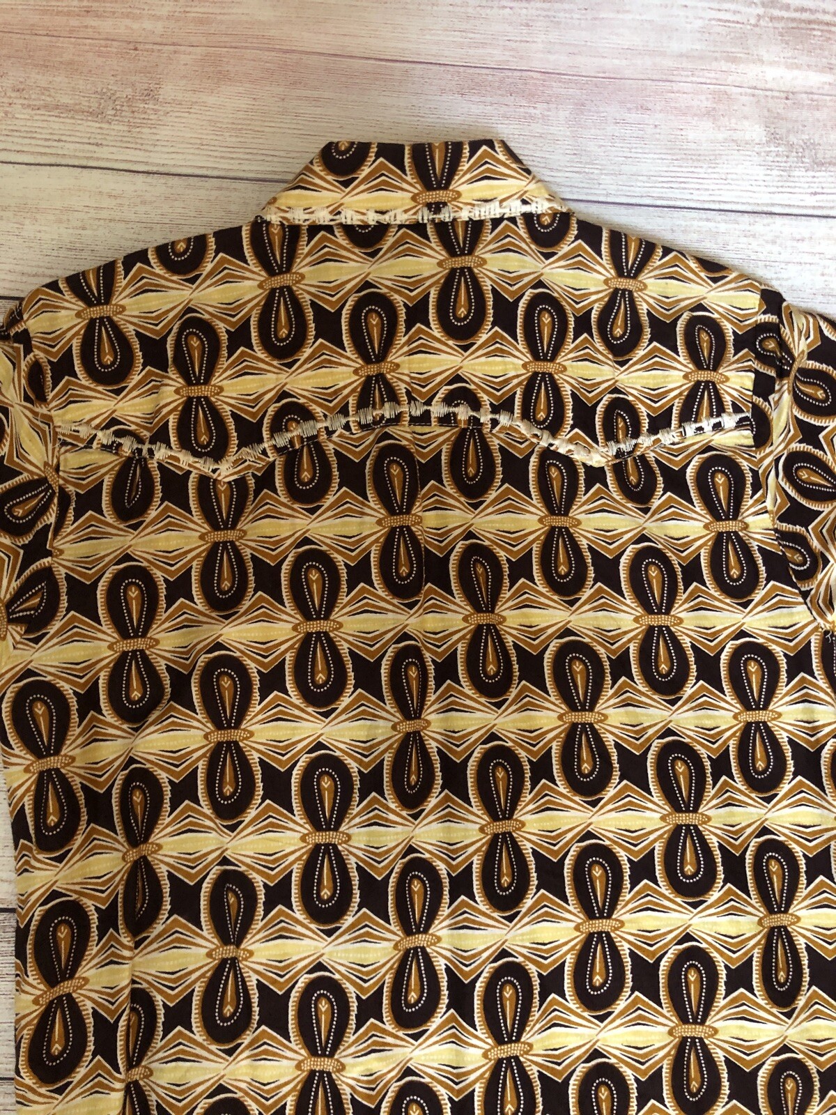 Handmade Mens Button Down African Shirt
