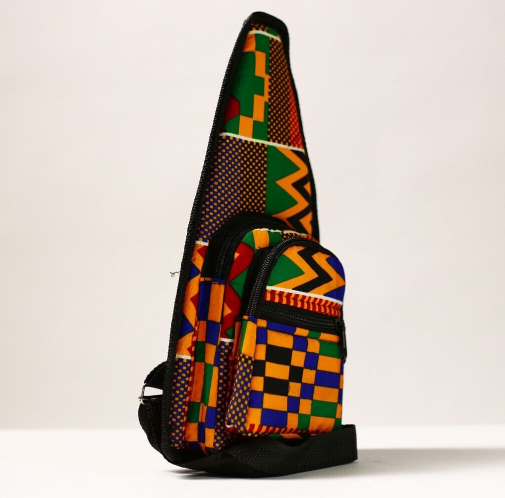 African Art-Inspired Lightweight Backpack for School Travel and Teens Boo -G4492