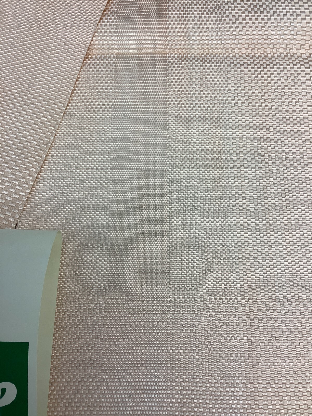 Japanese Vintage Kimono Nagoya Obi silk pink simple Tradition 138.5×11.8in