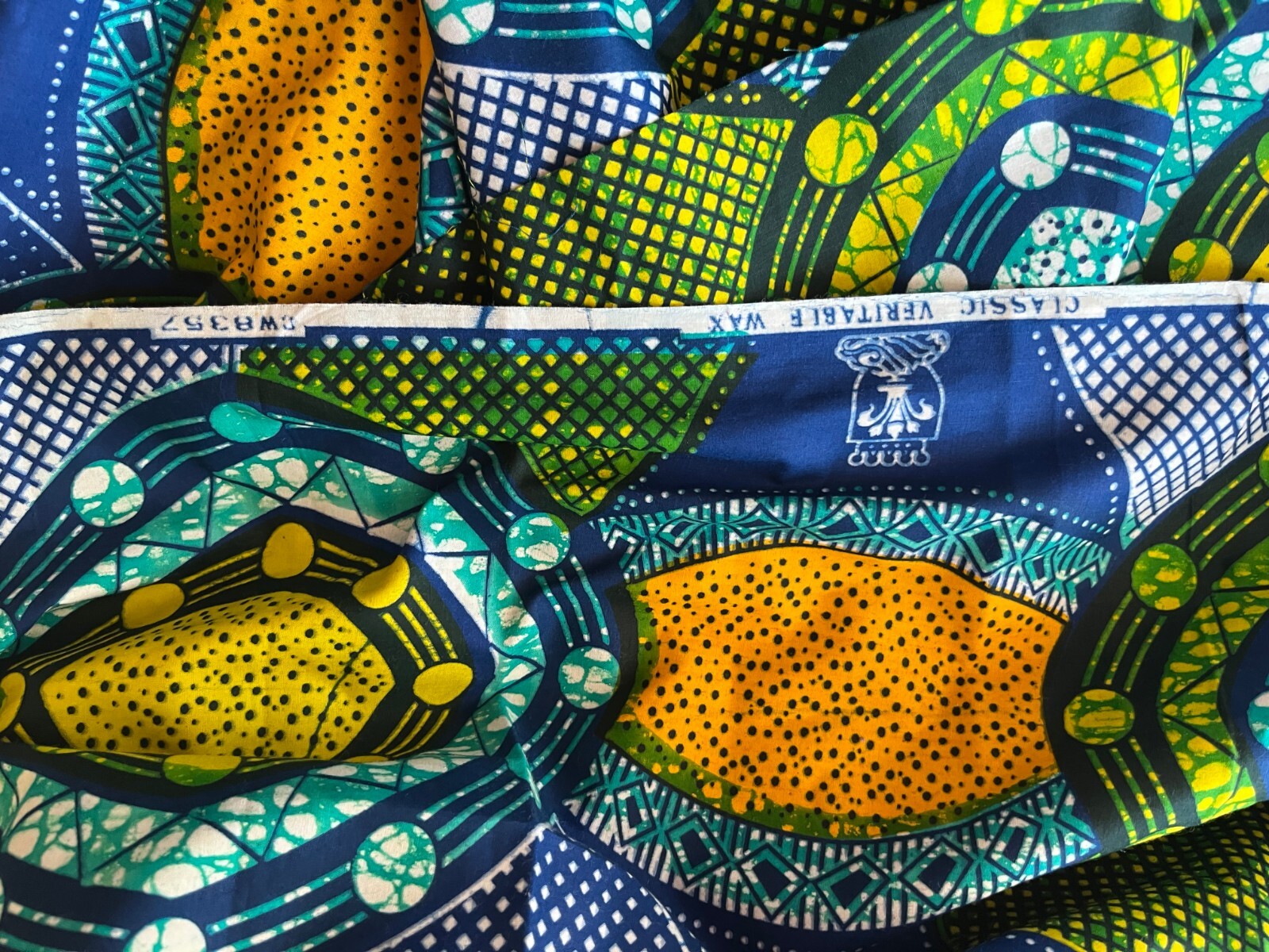 High End African Wax Print Classic Guaranteed Wax 3Yds x 45″ Cotton