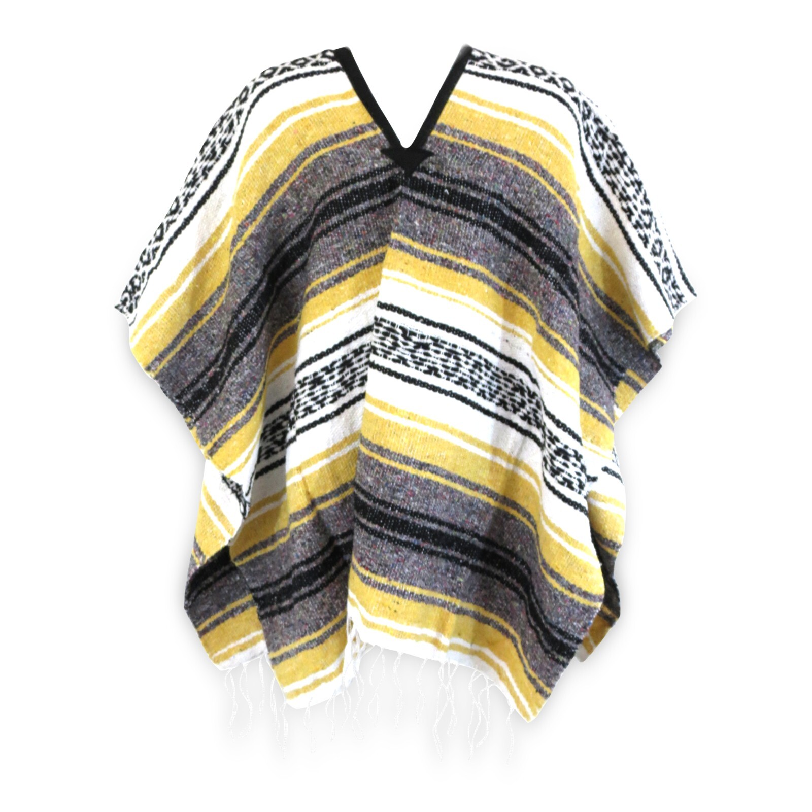 Traditional Mexican Poncho San Carlos Unisex