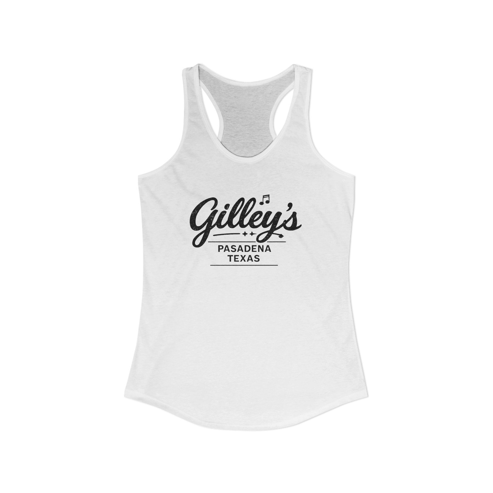 Gilley’s Souvenir Pasadena Texas Tank Top | Women’s Racerback