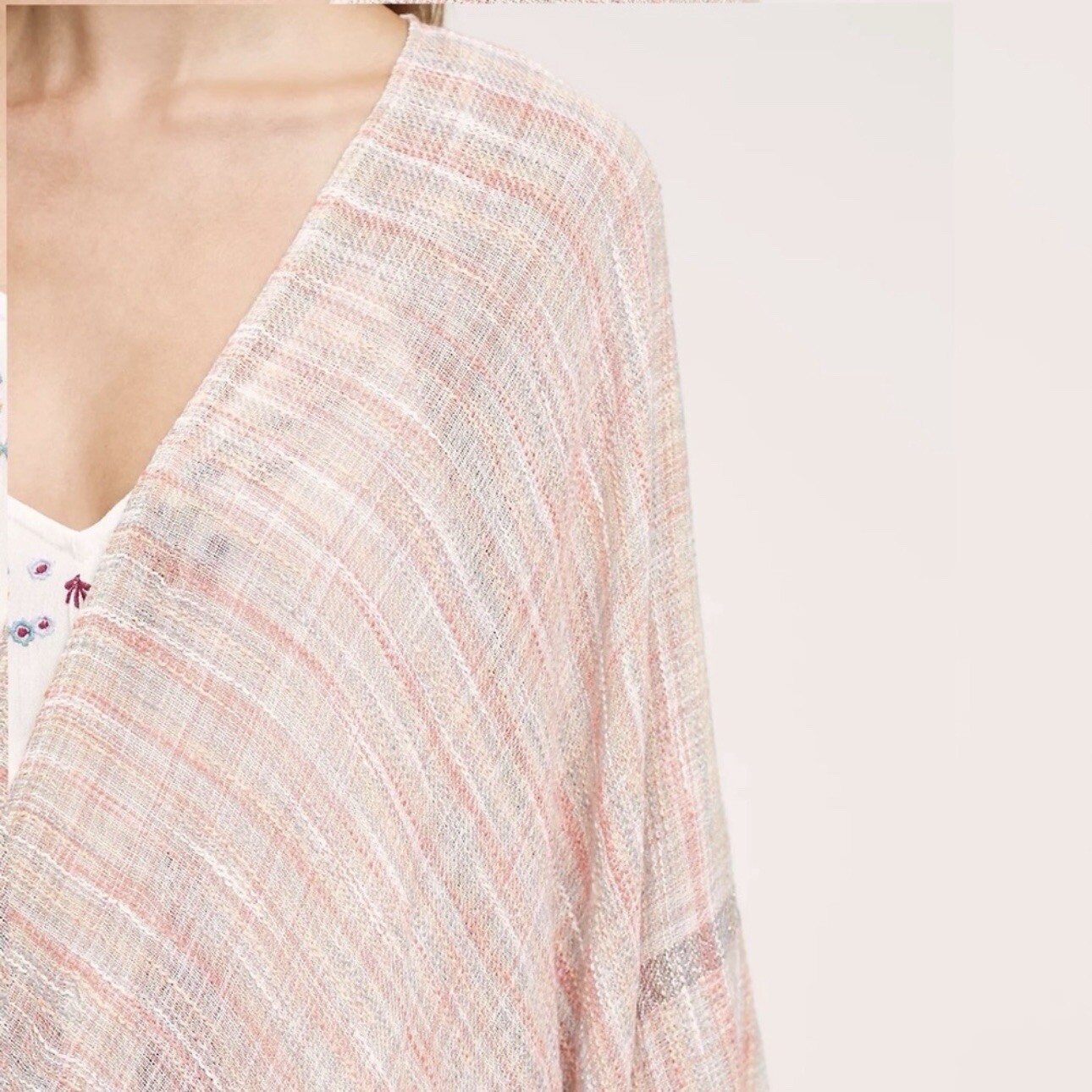 Anthropologie Women’s Dawning Hour Kimono One Size
