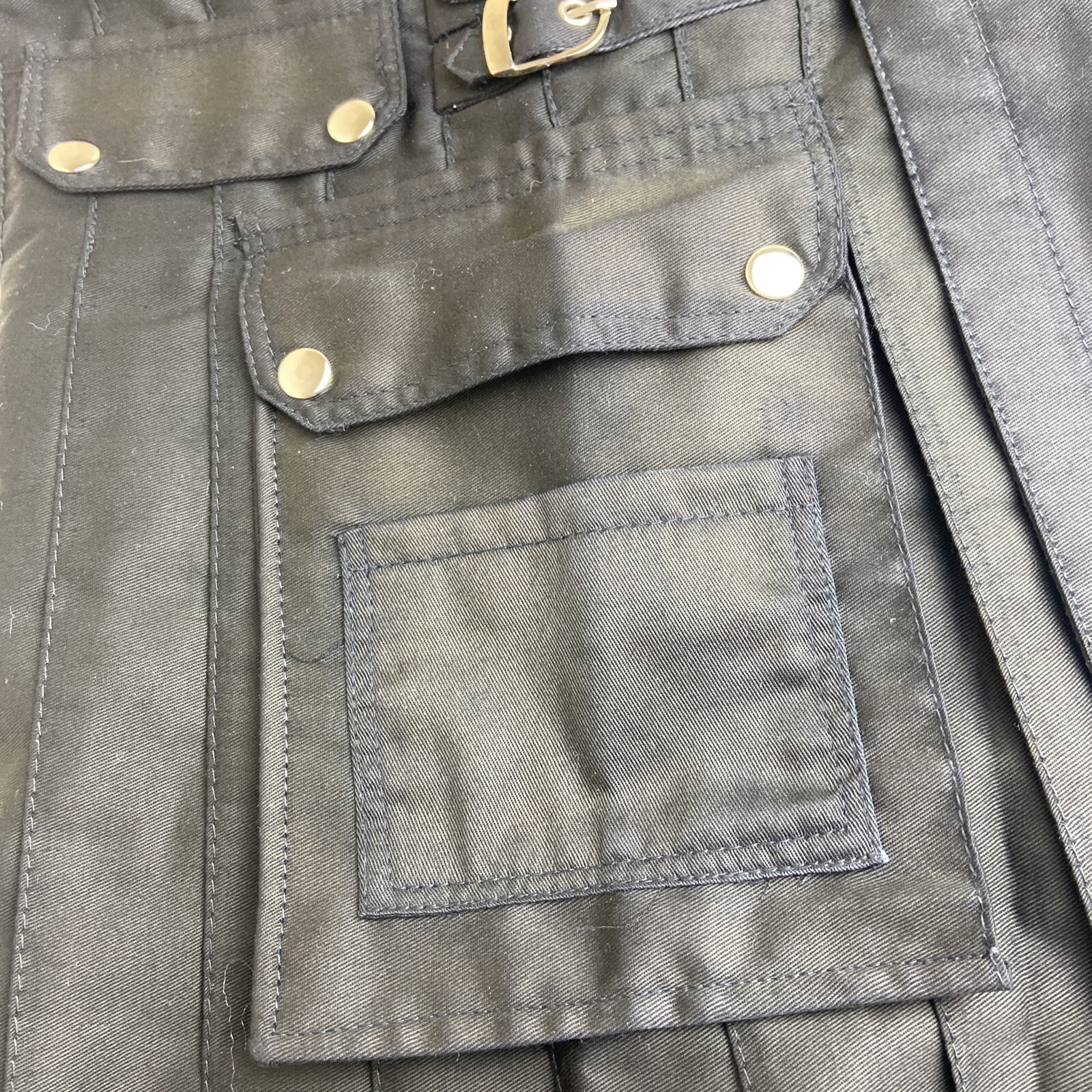 Workman Style Kilt Cargo Pocket Cotton Blend 24 in Length GREAT CONDITION Sz 32