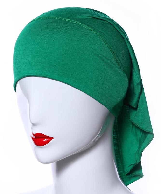 Women Men Muslim Hijab Turban Inner Underscarf Head Scarf Wrap Cap Hat Bandana