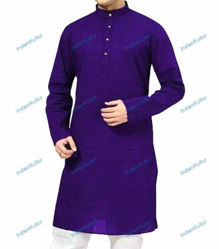 Mens Kurta Wear Traditional Fashion Shirt Mens Short Kurta Cotton Indian Clothin
