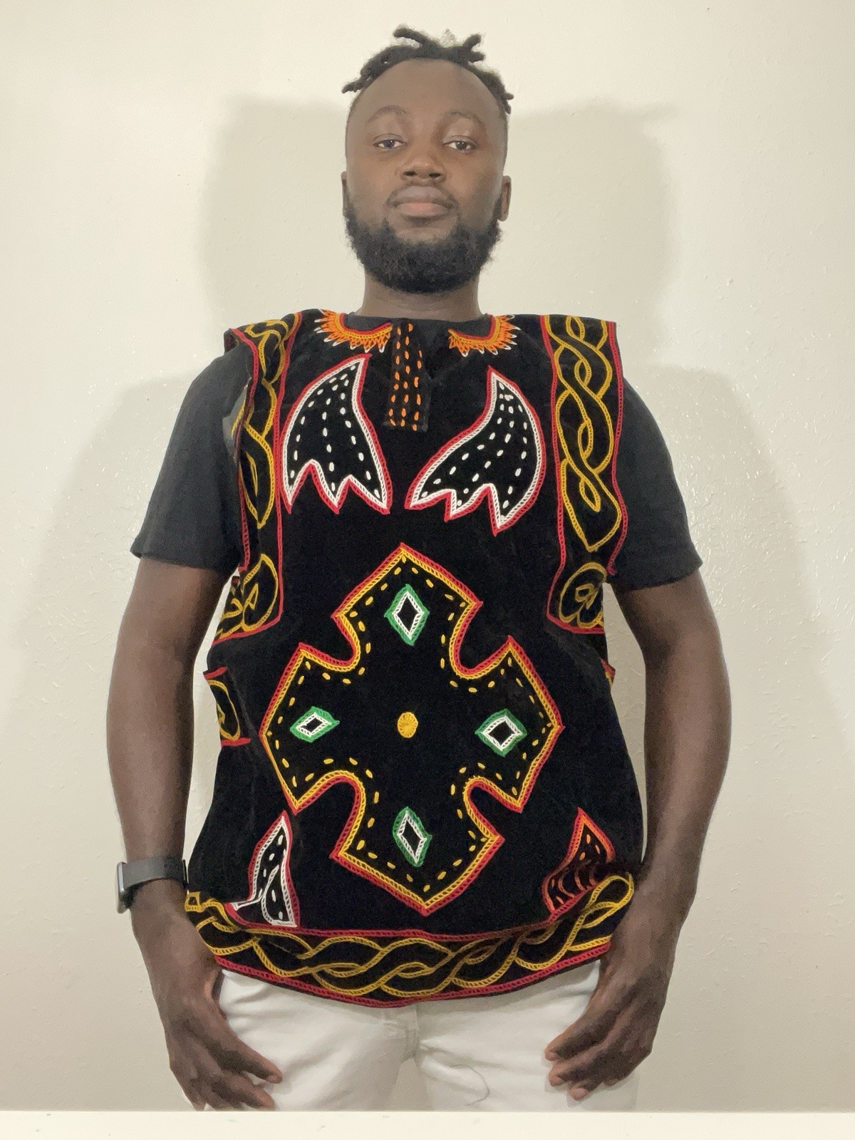 African, Traditional Jumper Danshiki Unisex Native Bamenda Nso