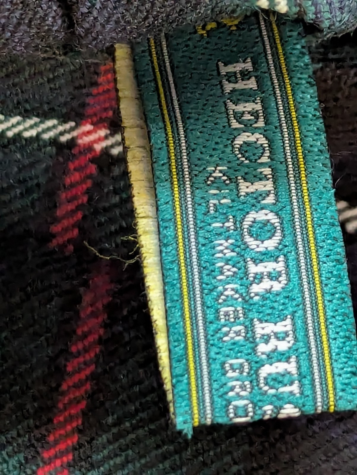 Vtg Hector Russell Scottish National Tartan Wool 13 Pleats 32″ waist
