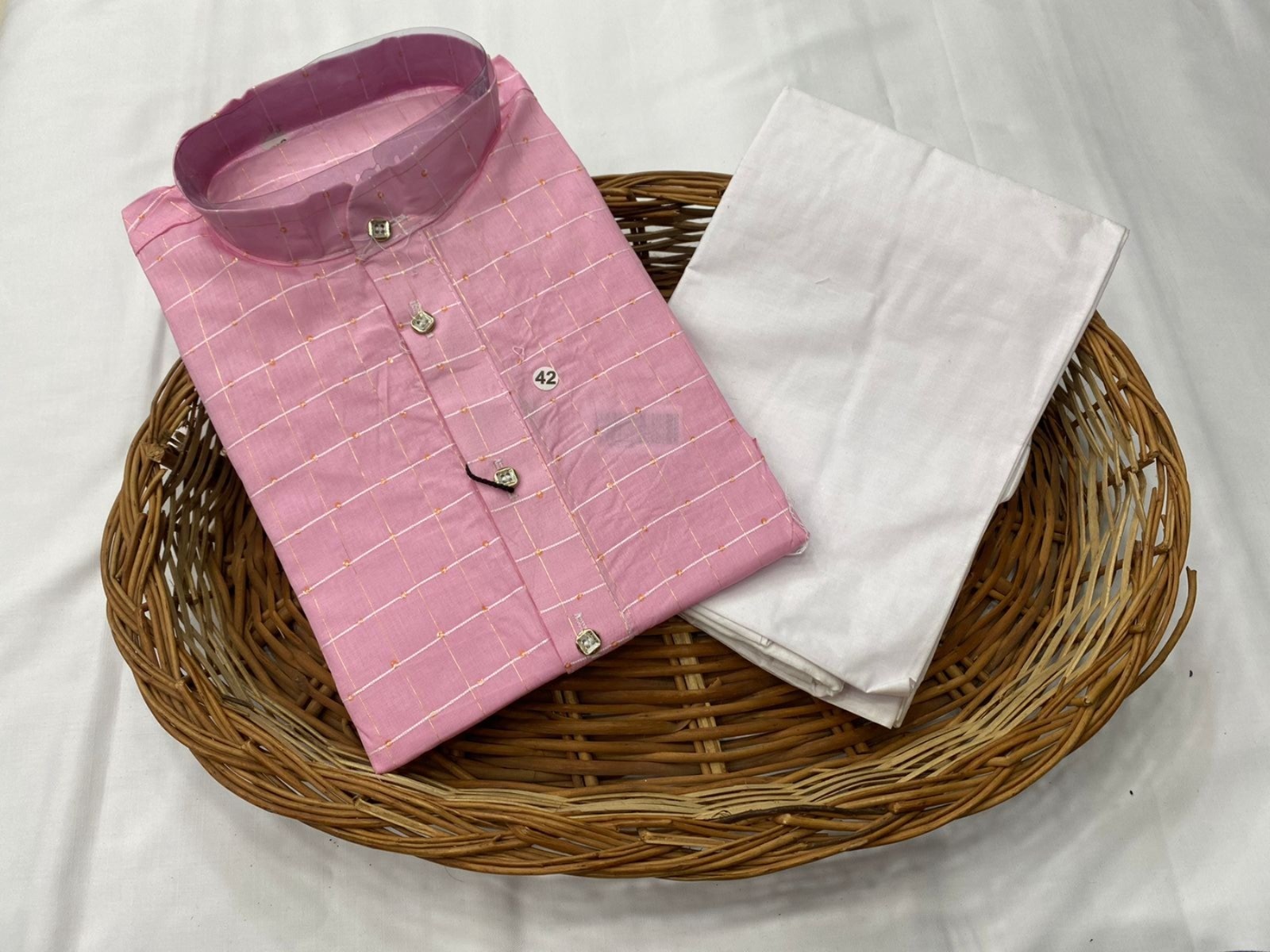 Men’s Traditional Kurta Pajama Set Embroidery Wedding Festive Wear Multi Colours