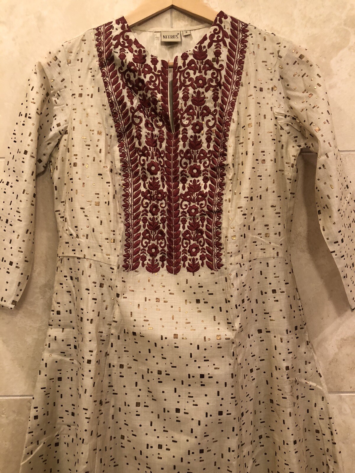 Bollywood/Indian/Pakistani Ethnic Party Wear Top With Thread Embroidery Work