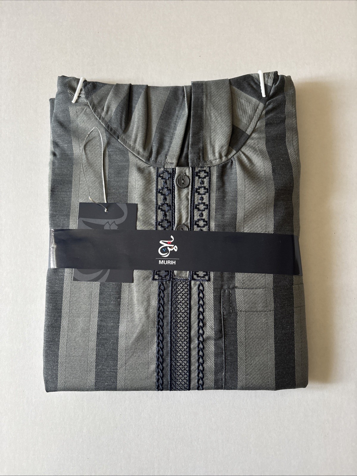 Men High Quality Moroccan Striped Hoodie THOBE ONE SIZE 54, 56, 58, 60, 62