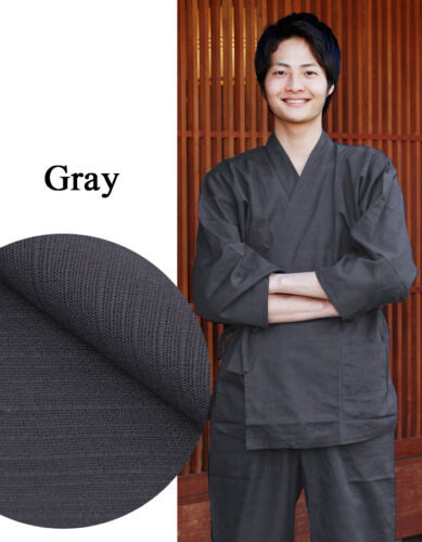 Japanese SAMUE Traditional Relaxing Work Wear Zen Buddhist Monk 3 colors New